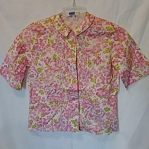 Vintage floral print blouse 32" bust